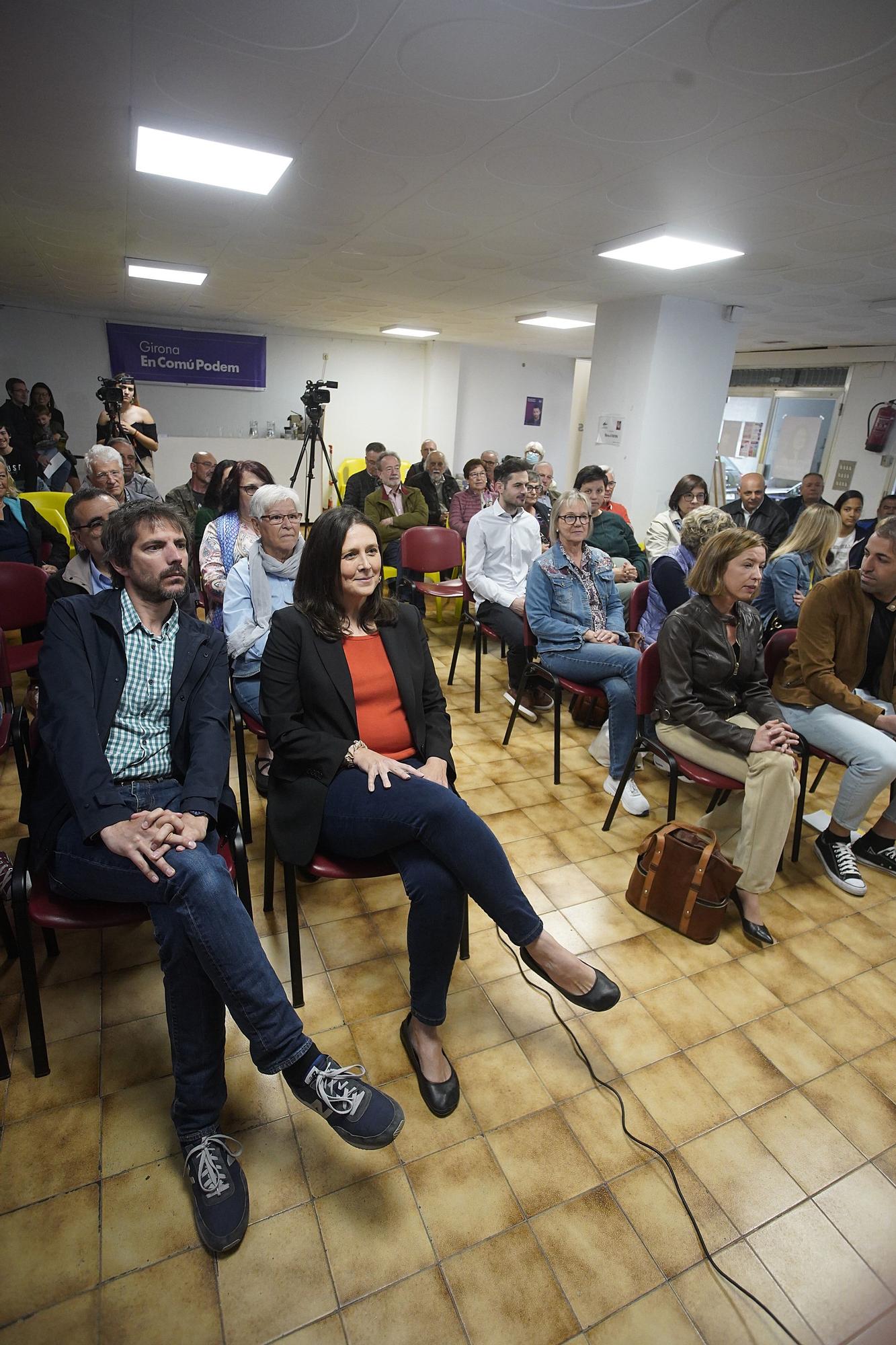 Les millors imatges de l'acte central de Campanya de En Comú Podem a Girona