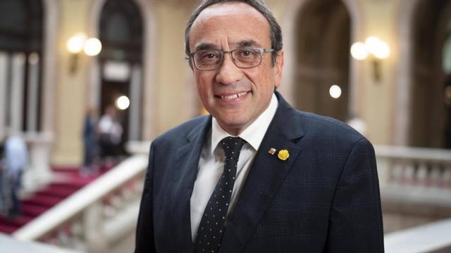 El president del Parlament de Catalunya, Josep Rull. | FERRAN NADEU
