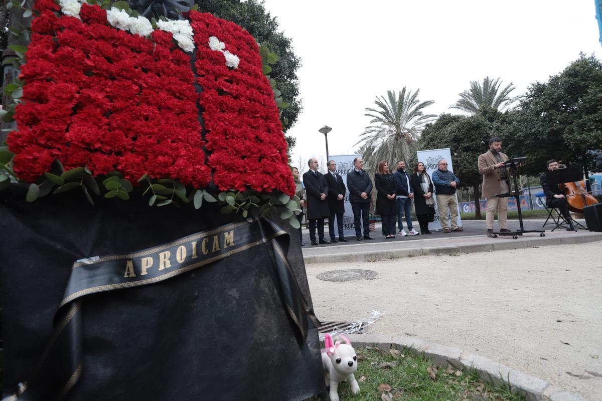 Acto de conmemoración del incendio de Campanar en su aniversario