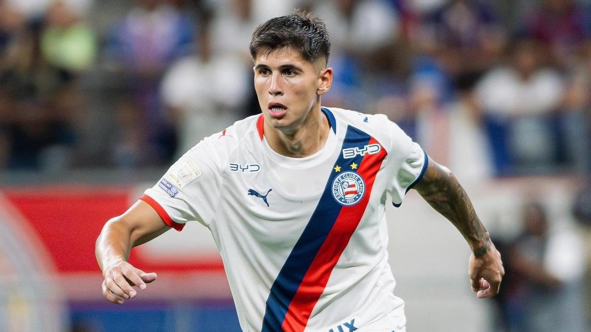 Ramos Mingo, durante un partido con Bahia