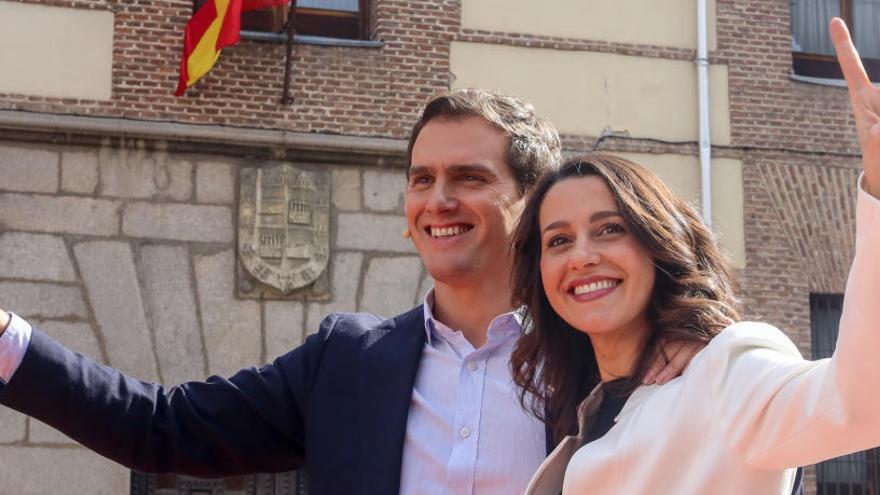 Albert Rivera junto a Inés Arrimadas.