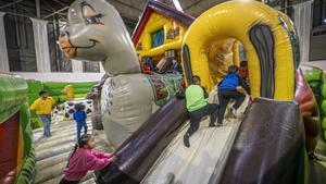 BARCELONA 27/12/2023 BARCELONA. El Festival de la Infància de Barcelona recupera su denominación y se centra en los Juegos Olímpicos de 1992 Se concentrará en el Palacio 2 y la plaza del Univers del recinto ferial de Montjuïc. AUTOR: MANU MITRU