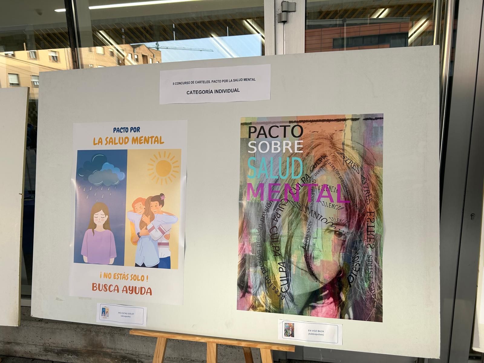 Celebración en Lugones de la Feria de Salud Mental de Asturias.