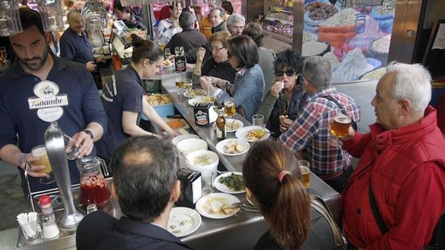 Las previsiones de los hosteleros son muy optimistas de cara a la segunda semana de las fiestas.