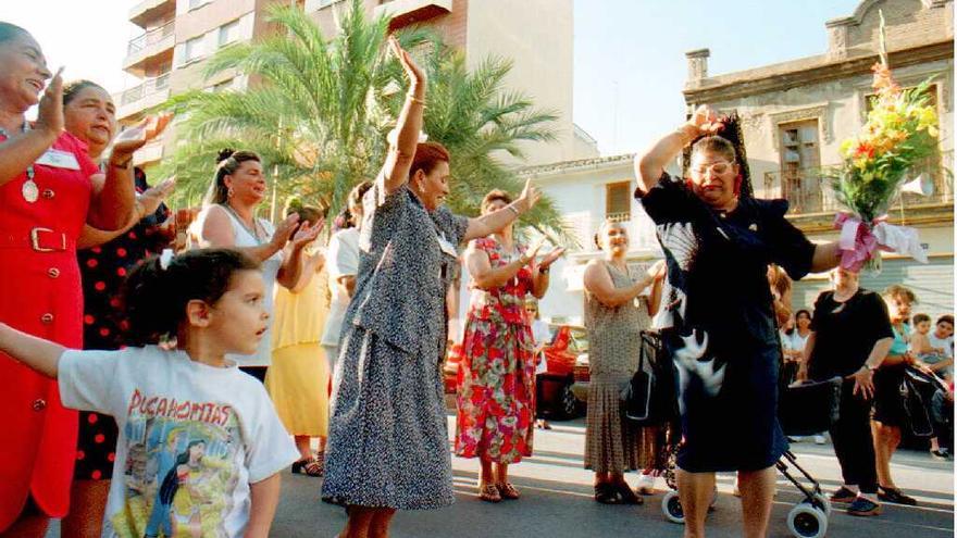 Celebración de la Majari Calí, en 1996.