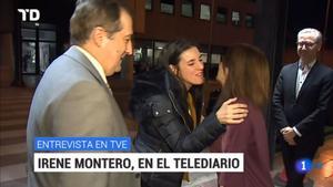 Jareño recibe a Montero (TVE-1). 