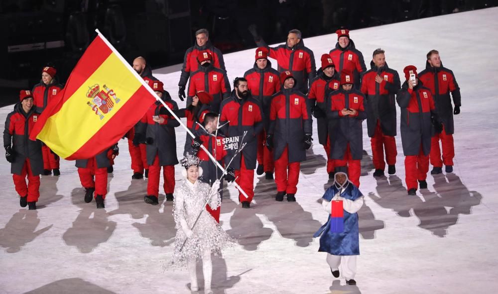 Inauguració dels Jocs Olímpics d'Hivern a Pyeongch