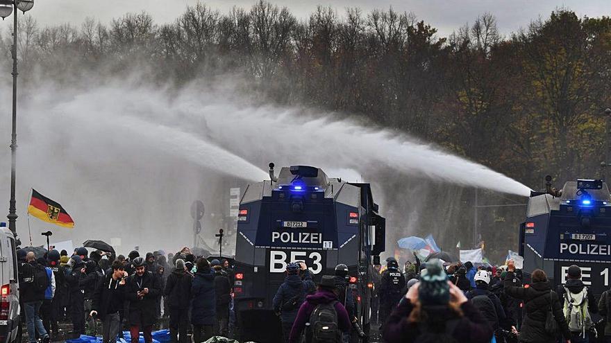 Protesta violenta a Berlín