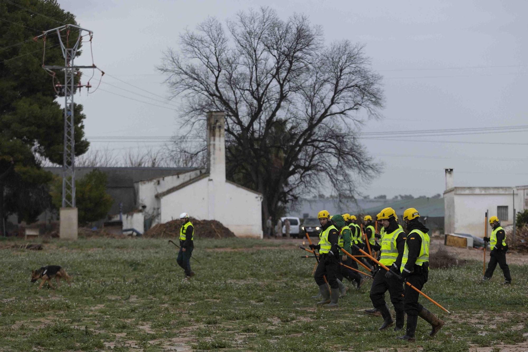 La UME continua la busqueda de desaparecidos