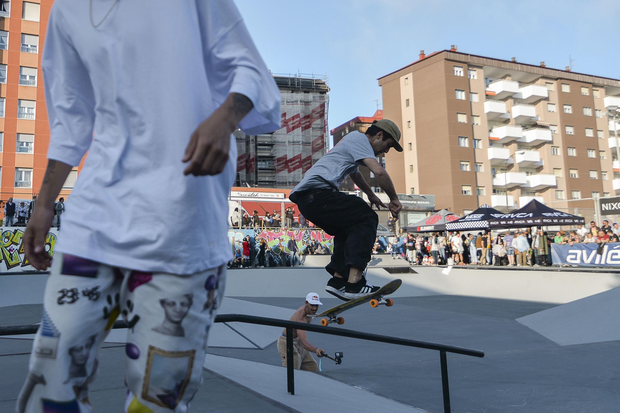 El skate abre las actividades deportivas del Bollo