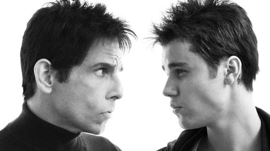 Justin Bieber cpn Ben Stiller.