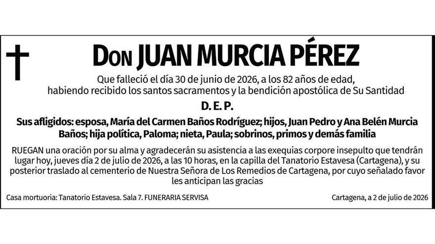D. Juan Murcia Pérez