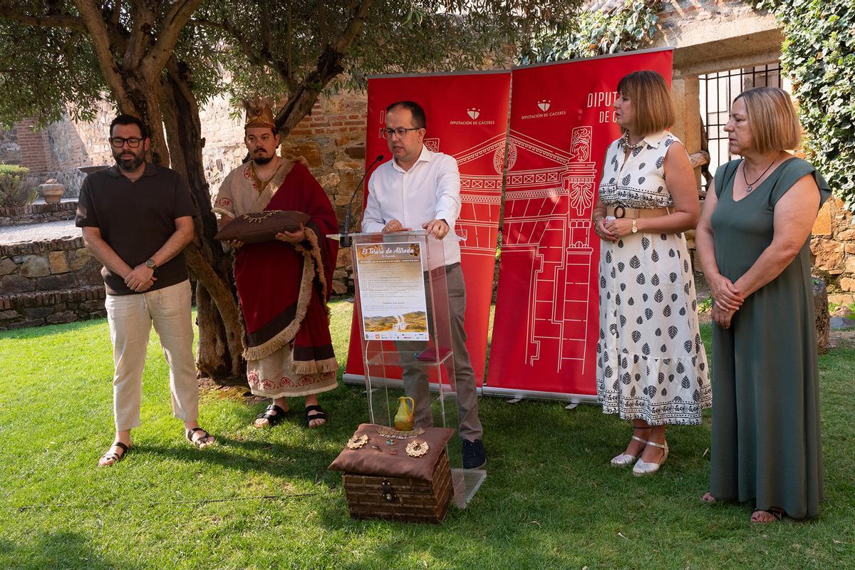 La fiesta 'El Tesoro de Aliseda' aspira a ser Fiesta de Interés Turístico Regional