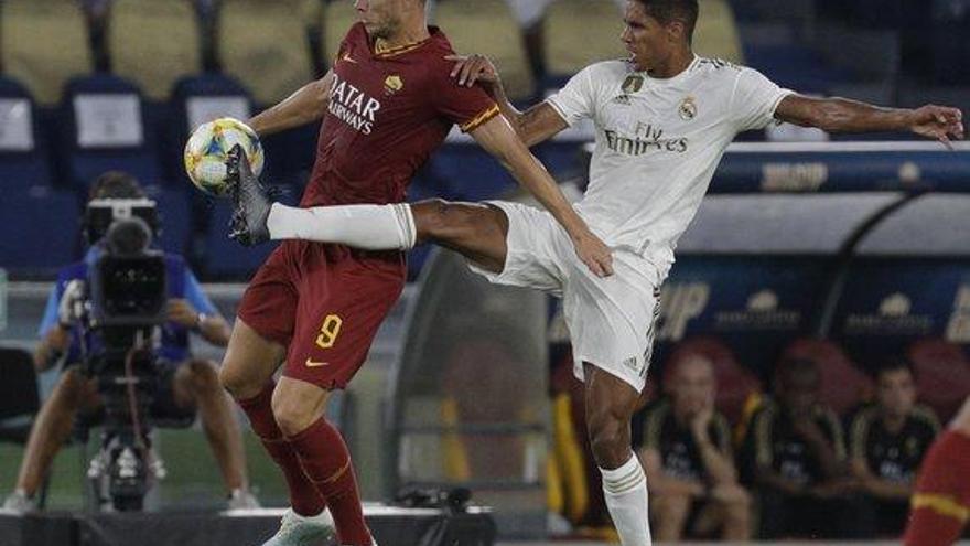 El Madrid reafirma su desalentadora pretemporada con un empate en Roma (2-2)