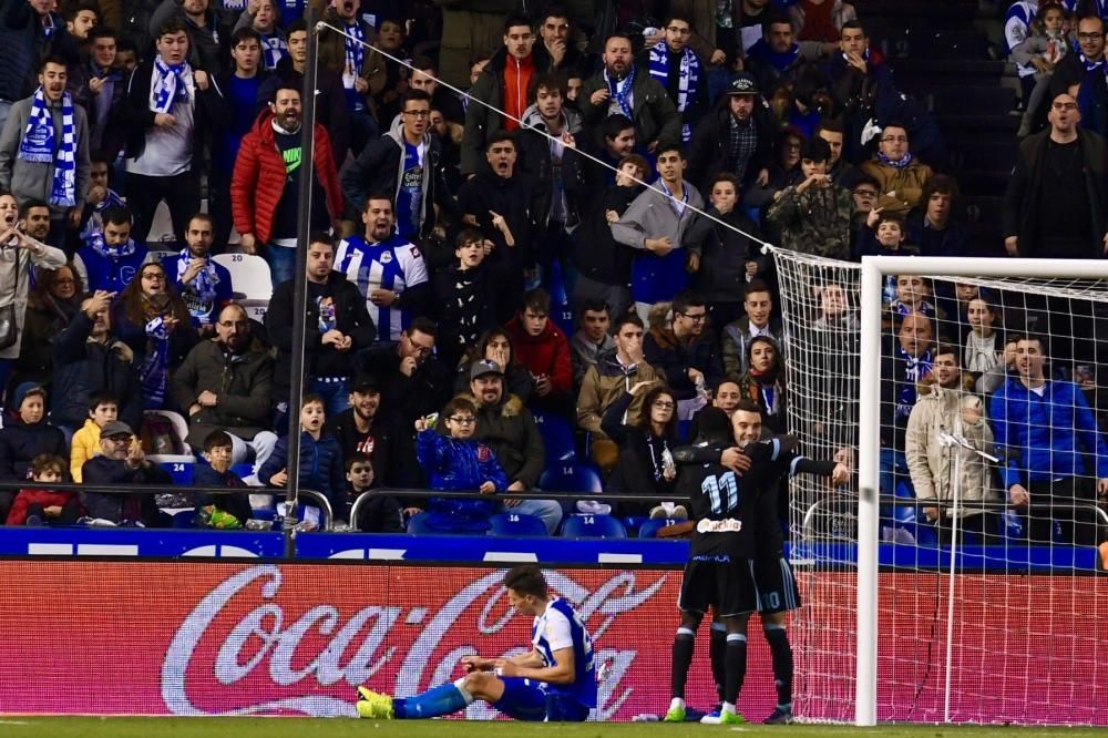 El Dépor cae ante el Celta en Riazor