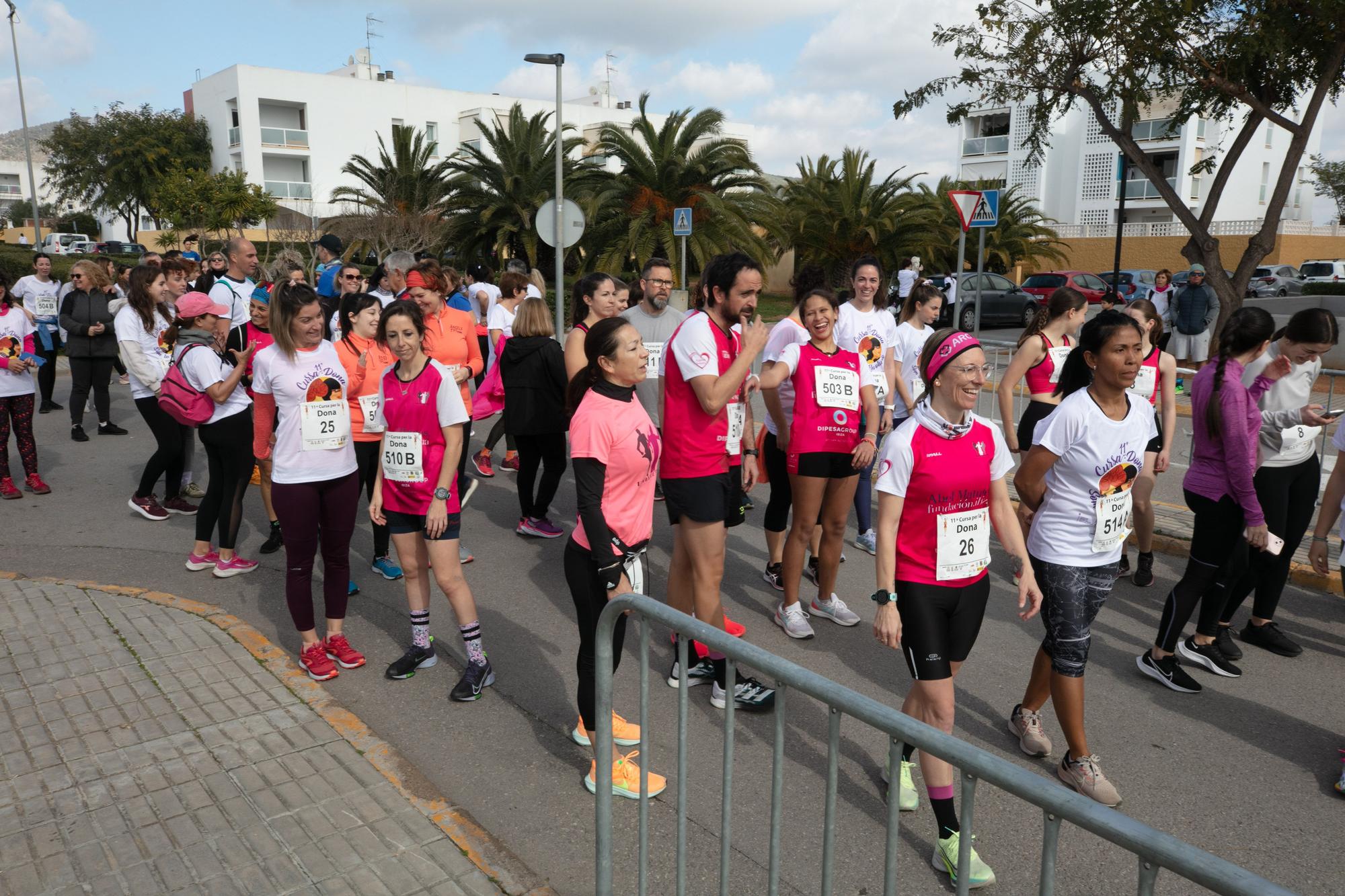 Galería de imágenes de la Cursa de la Dona en Ibiza