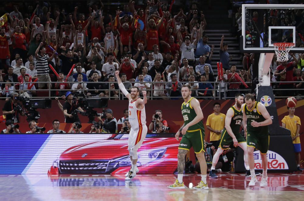 Mundial de baloncesto: España-Australia