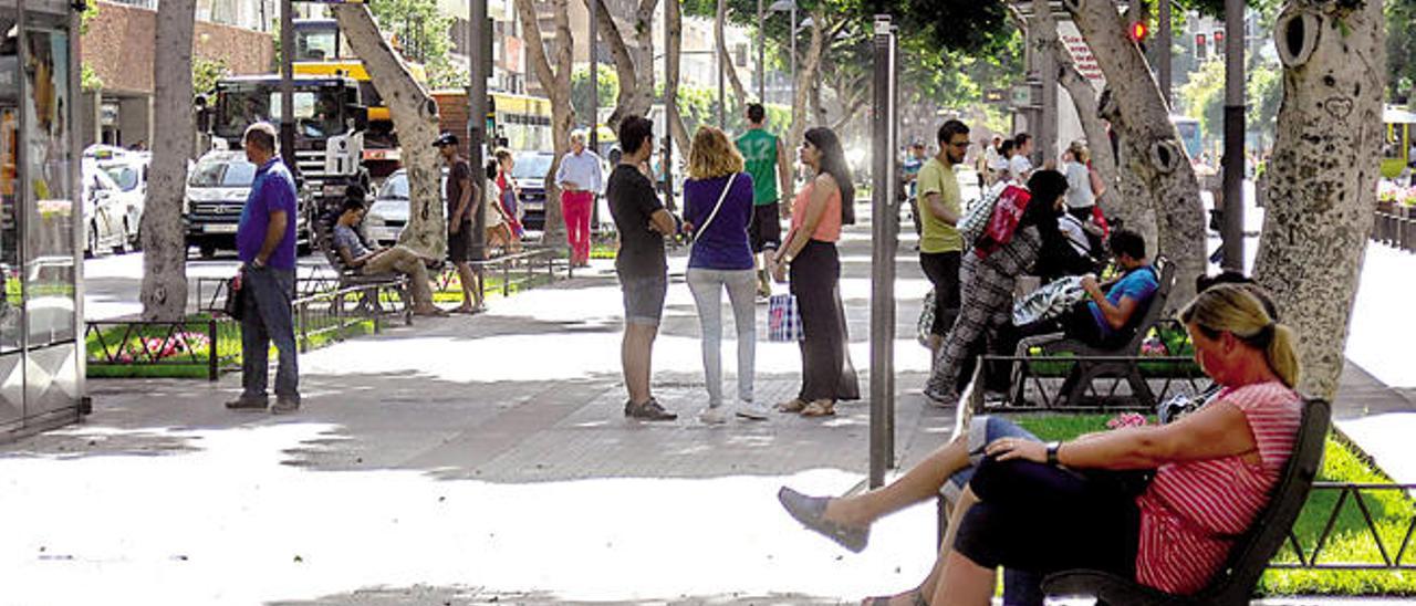 La ampliación peatonal de Mesa y López genera dudas por su coste económico