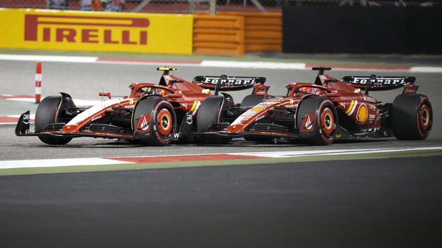 Sigue en directo el GP de Bahrein de Fórmula 1: Sainz, intratable, ya es tercero