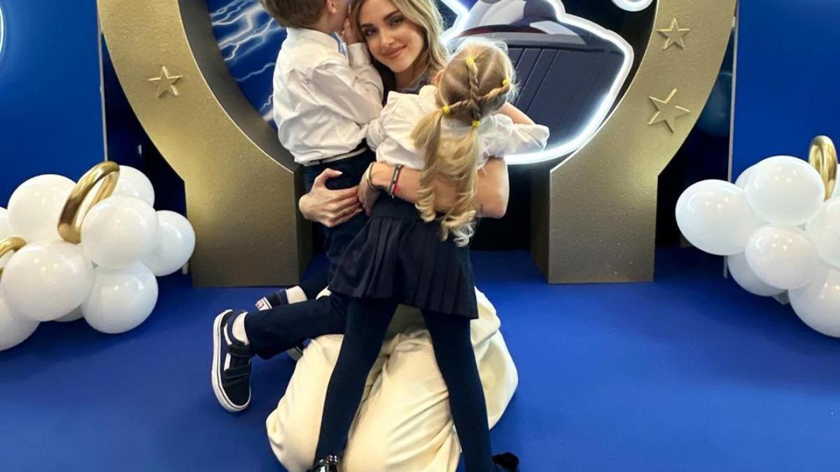 Chiara Ferragni tapa la cara de sus hijos en Instagram