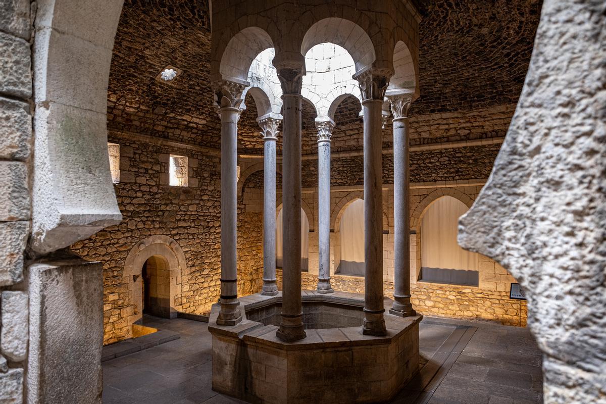 Los baños árabes de Girona, con influencias románicas, judías y musulmanas