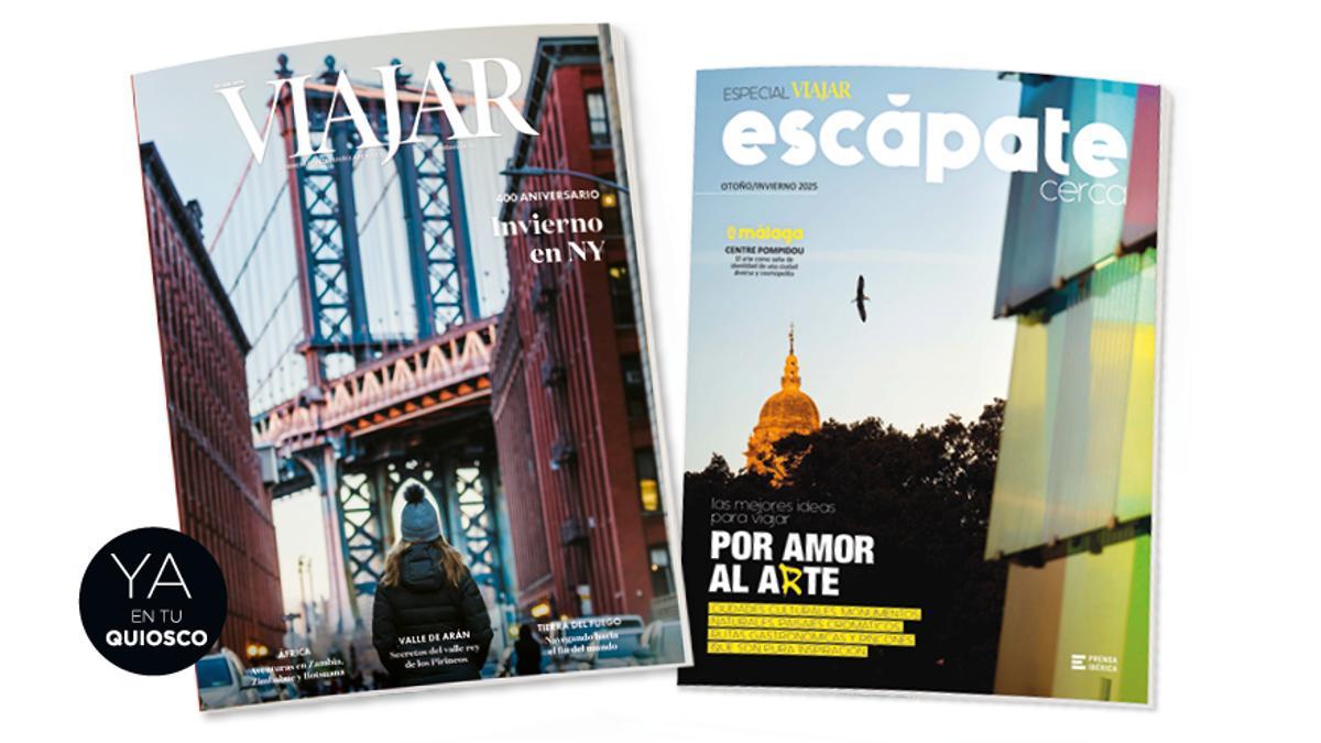 VIAJAR diciembre ya está en quiosco con los mejores destinos navideños y una nueva edición de Escápate cerca’ de regalo