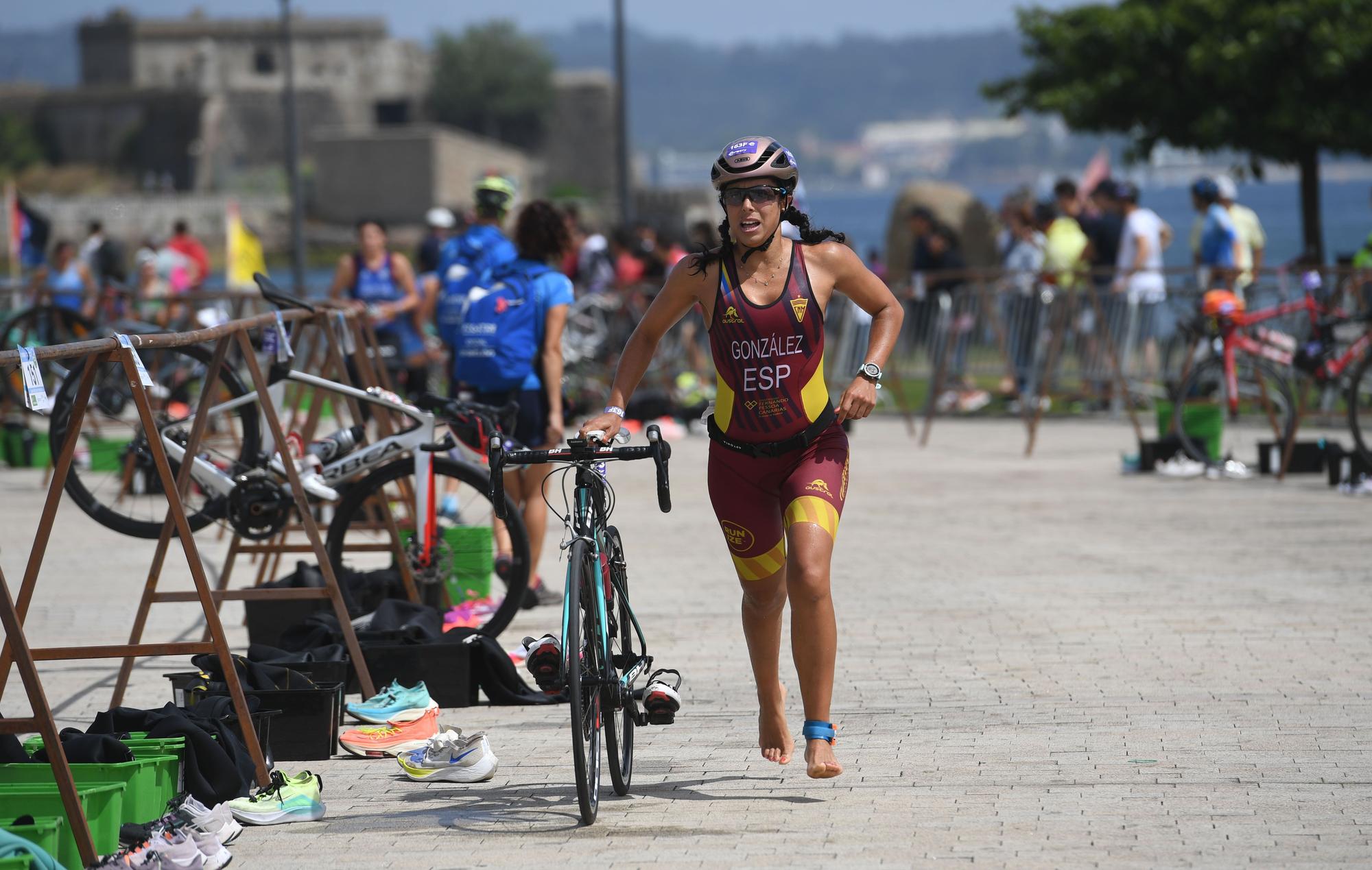 Campeonato de España de clubes de triatlón celebrado en A Coruña