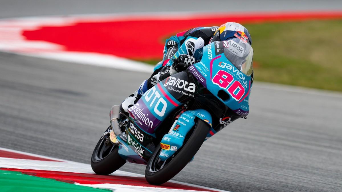 David Alonso, en el Circuit de Barcelona-Catalunya