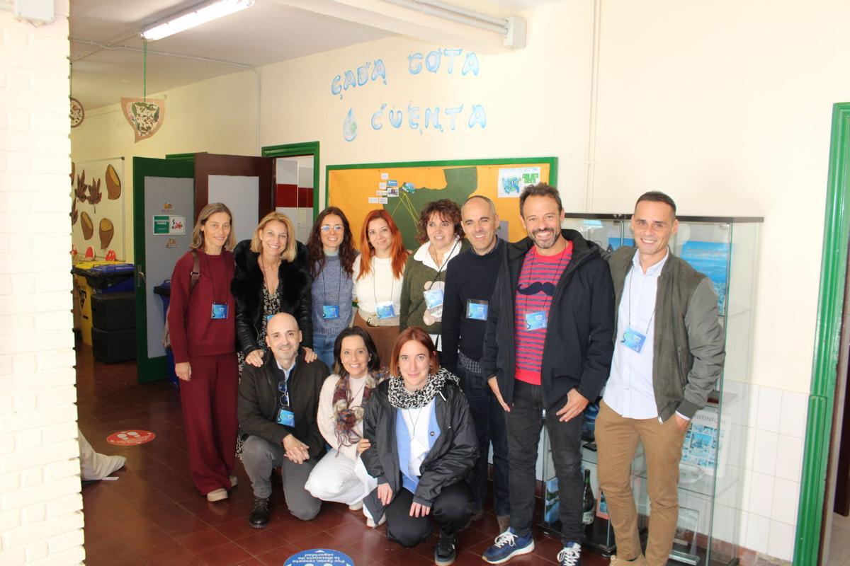 Colegio Rural Agrupado CRA Campomanes actividad sobre el agua con centros educativos de España