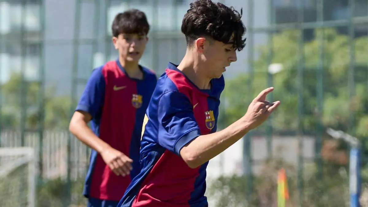 شيطان صغير يثير الإعجاب في برشلونة 2