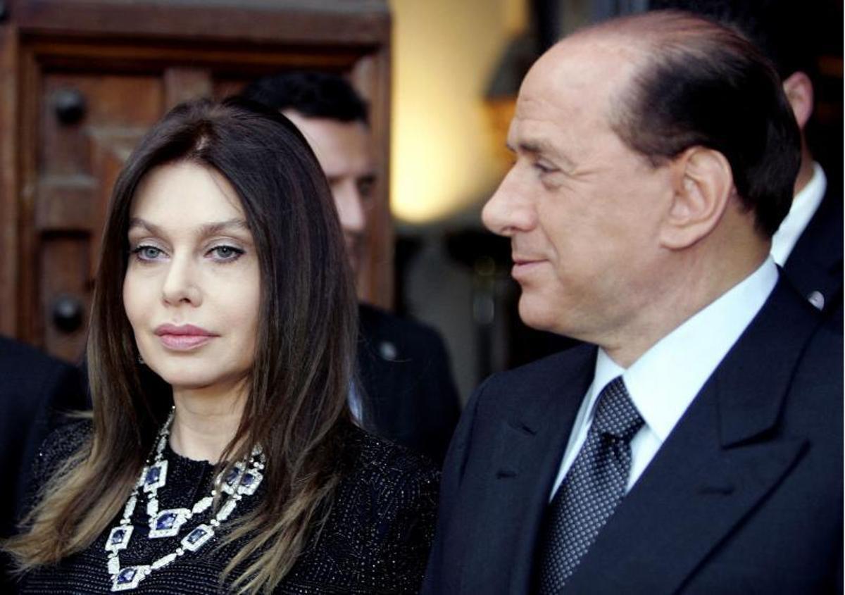 Verónica Lario y Silvio Berlusconi.