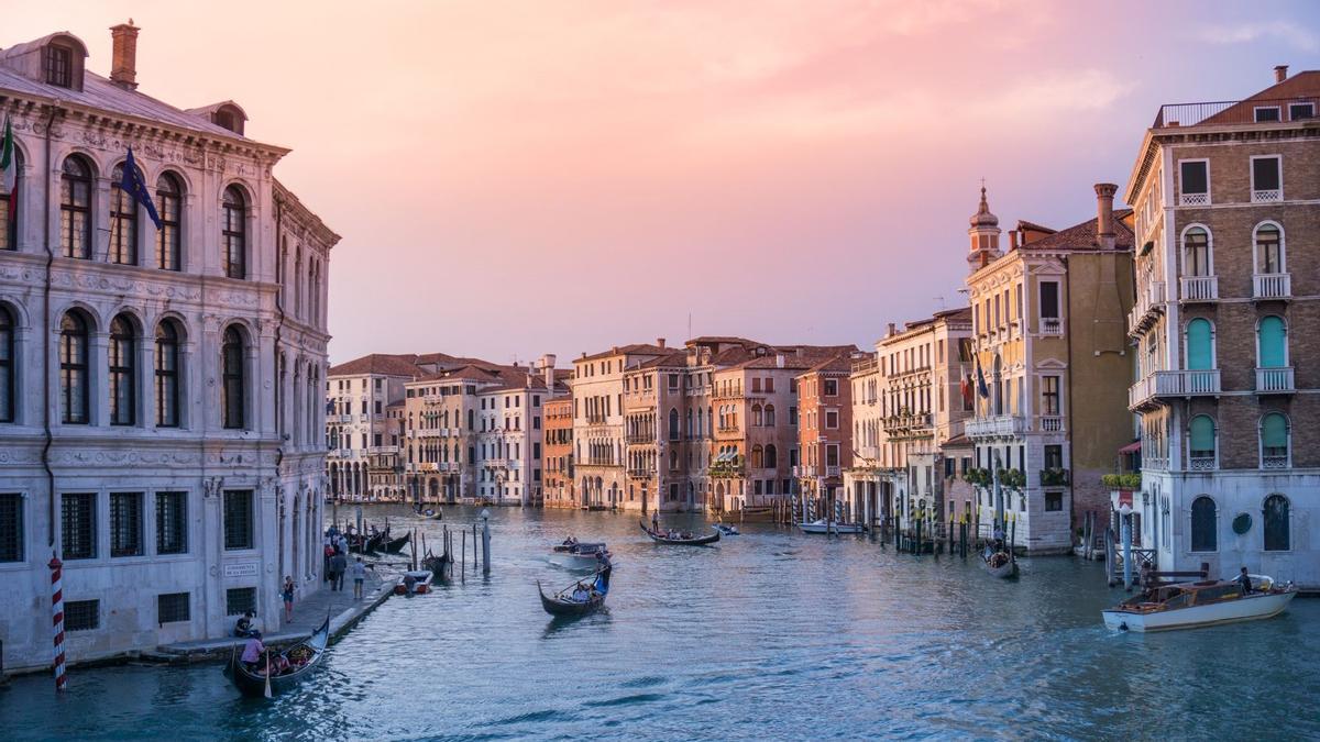 Una imagen de Venecia.