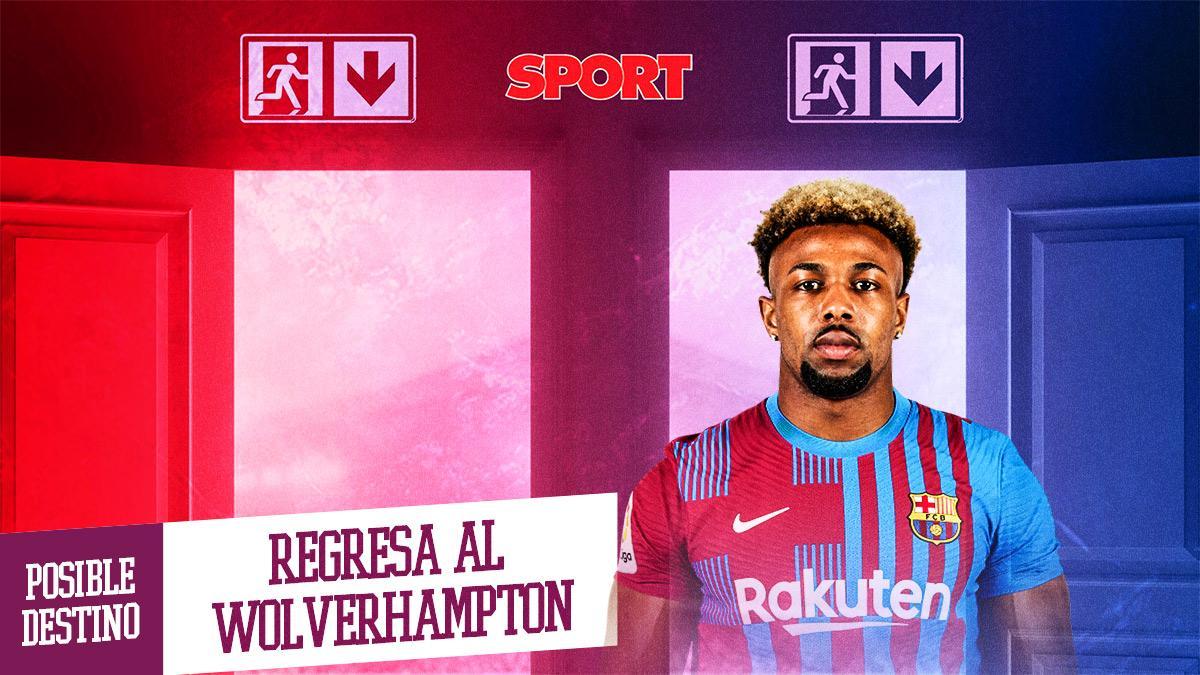 Adama volverá al Wolverhampton tras su cesión al Barça