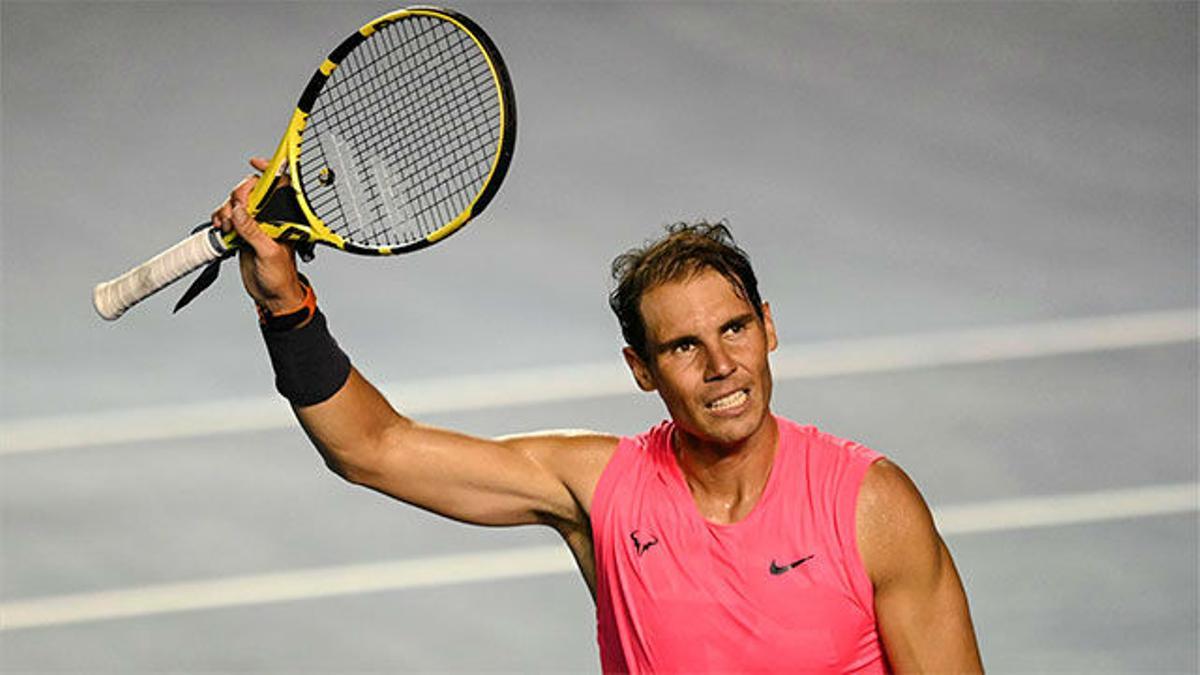 Nadal derrota a Andújar en el ATP de Acapulco