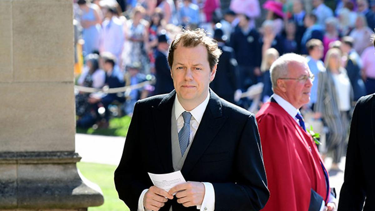Tom Parker Bowles en la boda del Príncipe Harry y Meghan Markle