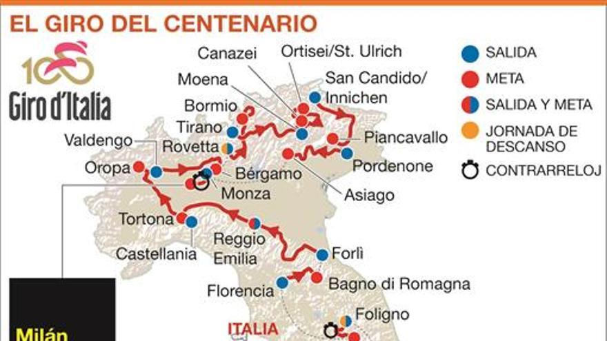 La edición del centenario arranca hoy con Quintana y Nibali favoritos