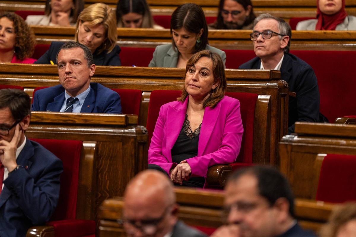 Pleno de constitución del Parlament de Catalunya tras elecciones del 12M