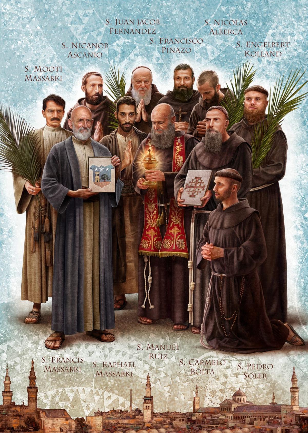 Imagen oficial distribuida por el Vaticano con motivo de la Canonización.