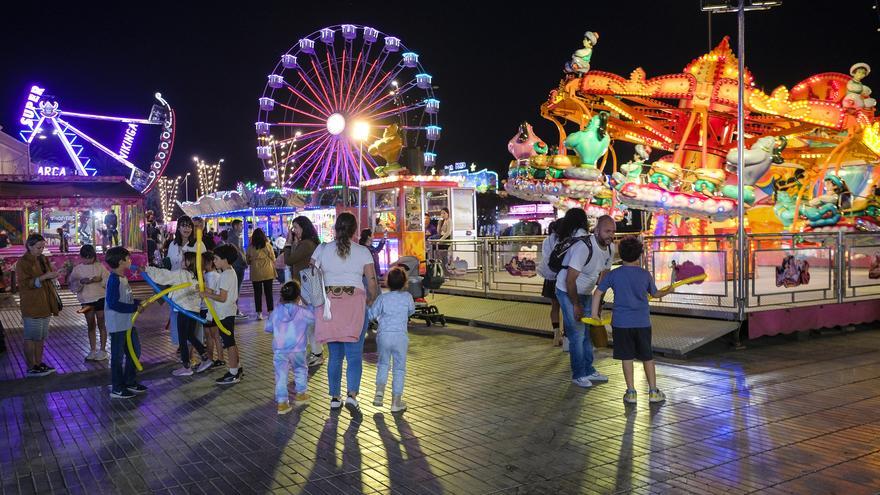 La feria de atracciones del Carnaval de Las Palmas de Gran Canaria sale de Manuel Becerra y busca una nueva ubicación