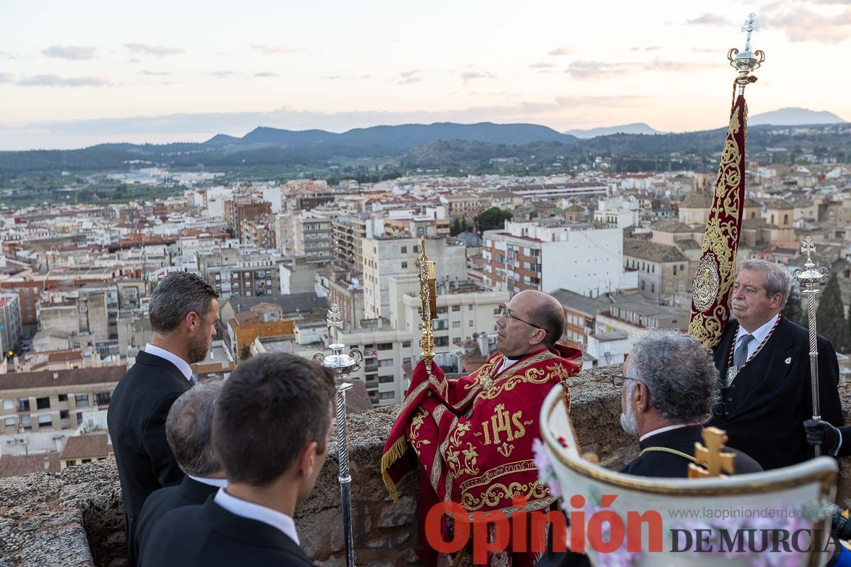 Procesión de subida a la Basílica en las Fiestas de Caravaca