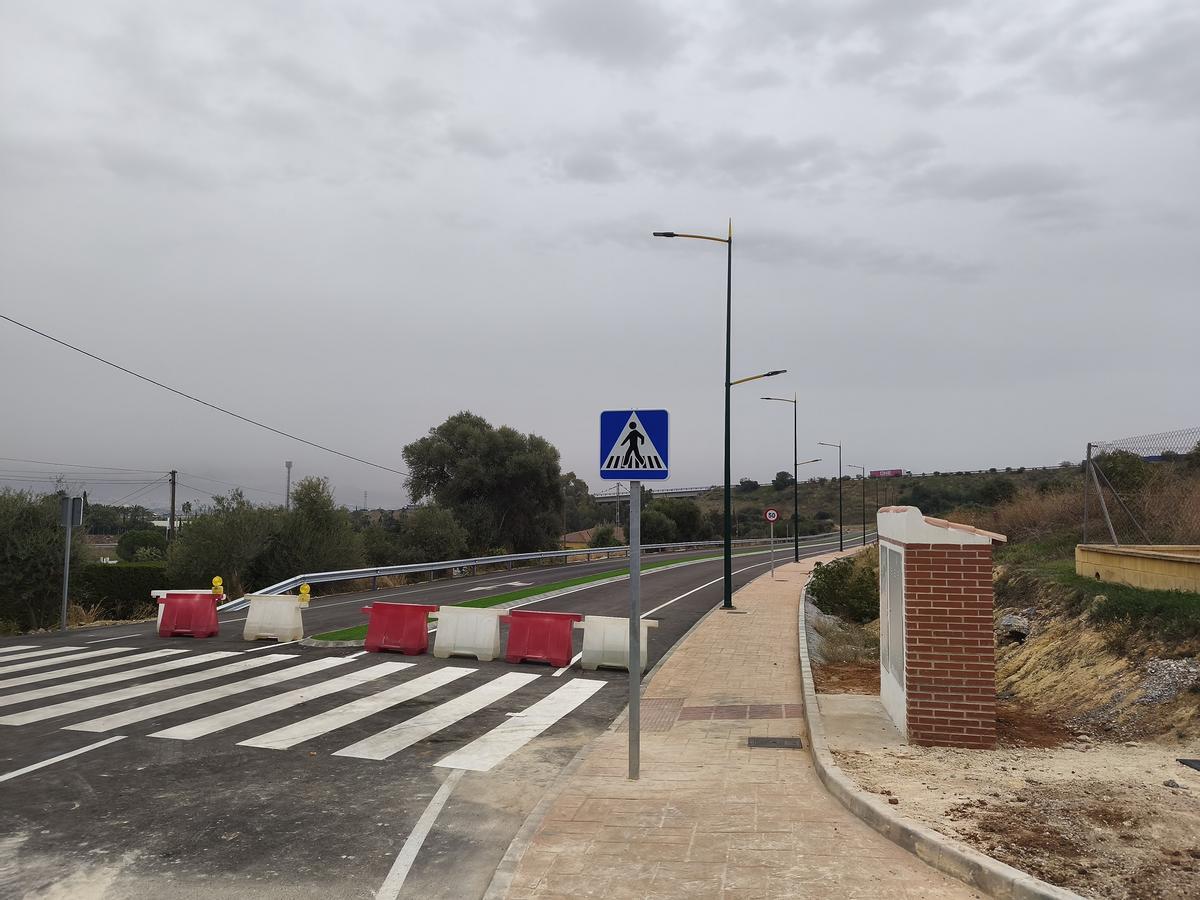 El nuevo acceso de Alhaurín a la hiperronda se abrirá el 24 de noviembre.
