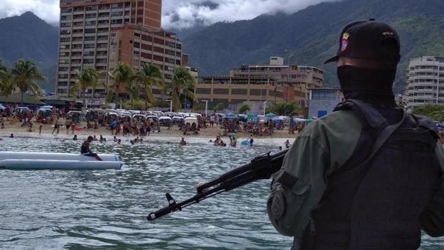 Embarcación de patrulla de los Guardacostas de Venezuela.