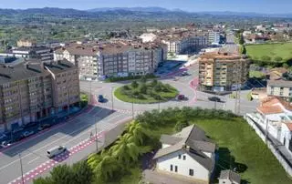 Transportes recoge en su plan de obra la glorieta de El Berrón que ya asumió Siero: así es el proyecto del Ministerio para la N-634