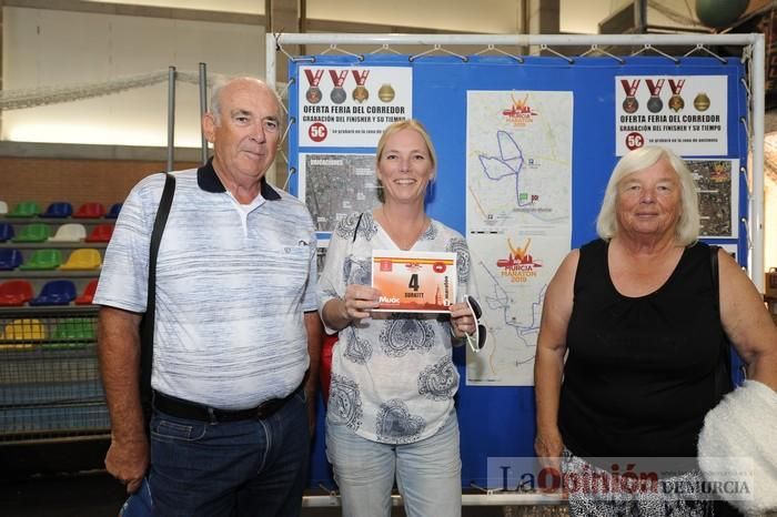 Entrega de dorsales de la Maratón de Murcia