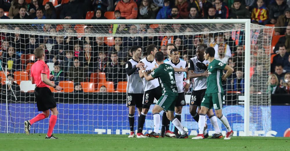 Valencia - Betis, en imágenes