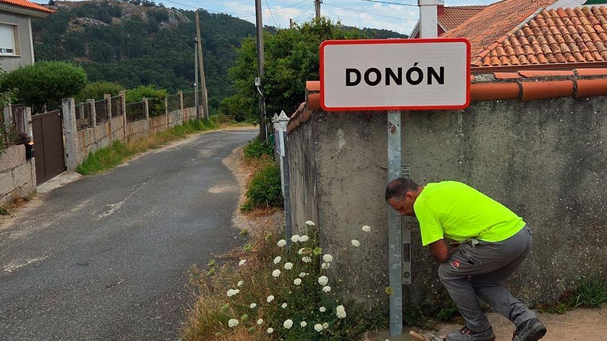 Señalización en el núcleo de Donón.