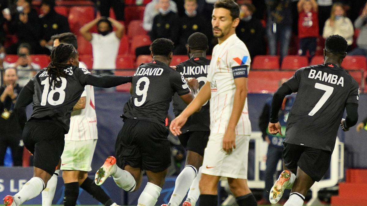 Resumen, goles y highlights del Sevilla 1 – 2 Lille de la jornada 4 en la Champions League