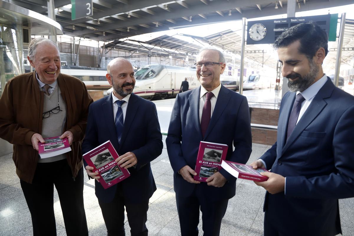 Acto de celebración del 15º aniversario del AVE Málaga-Madrid.