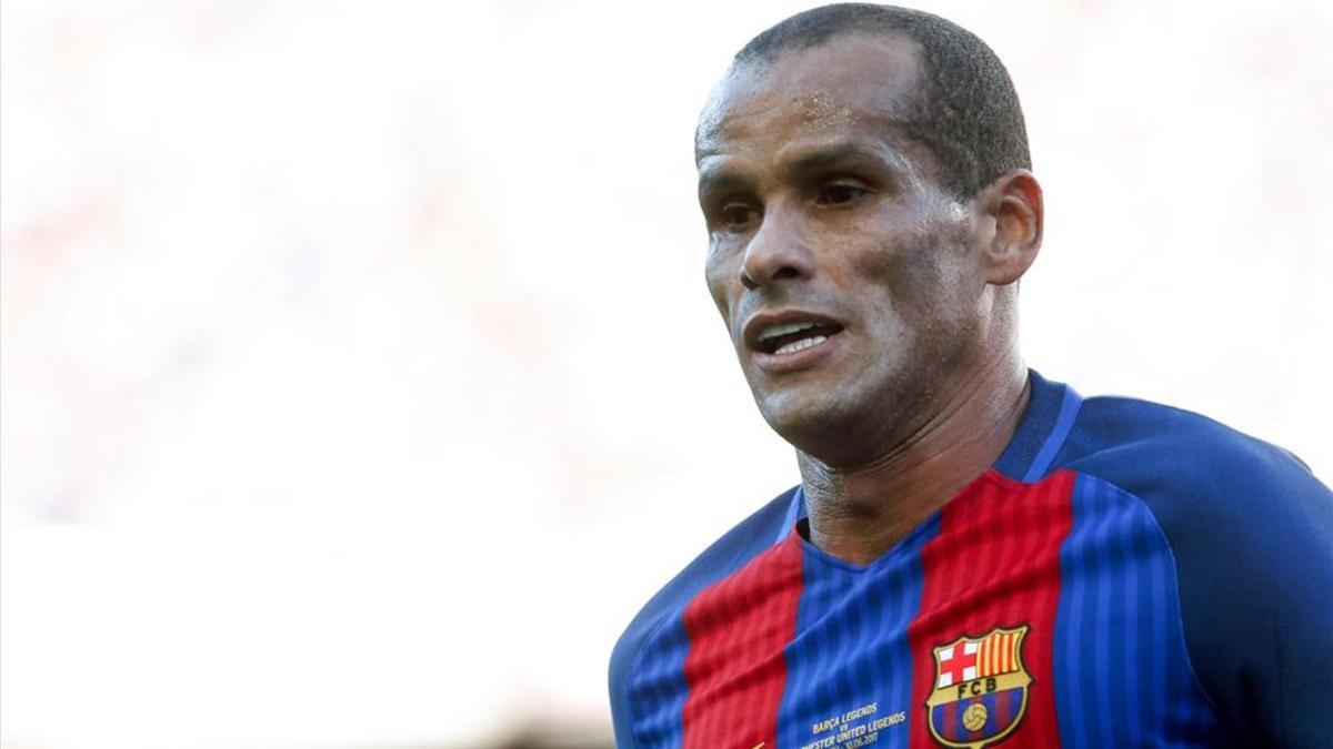 Rivaldo, en el Barça Legends del pasado 30 de junio