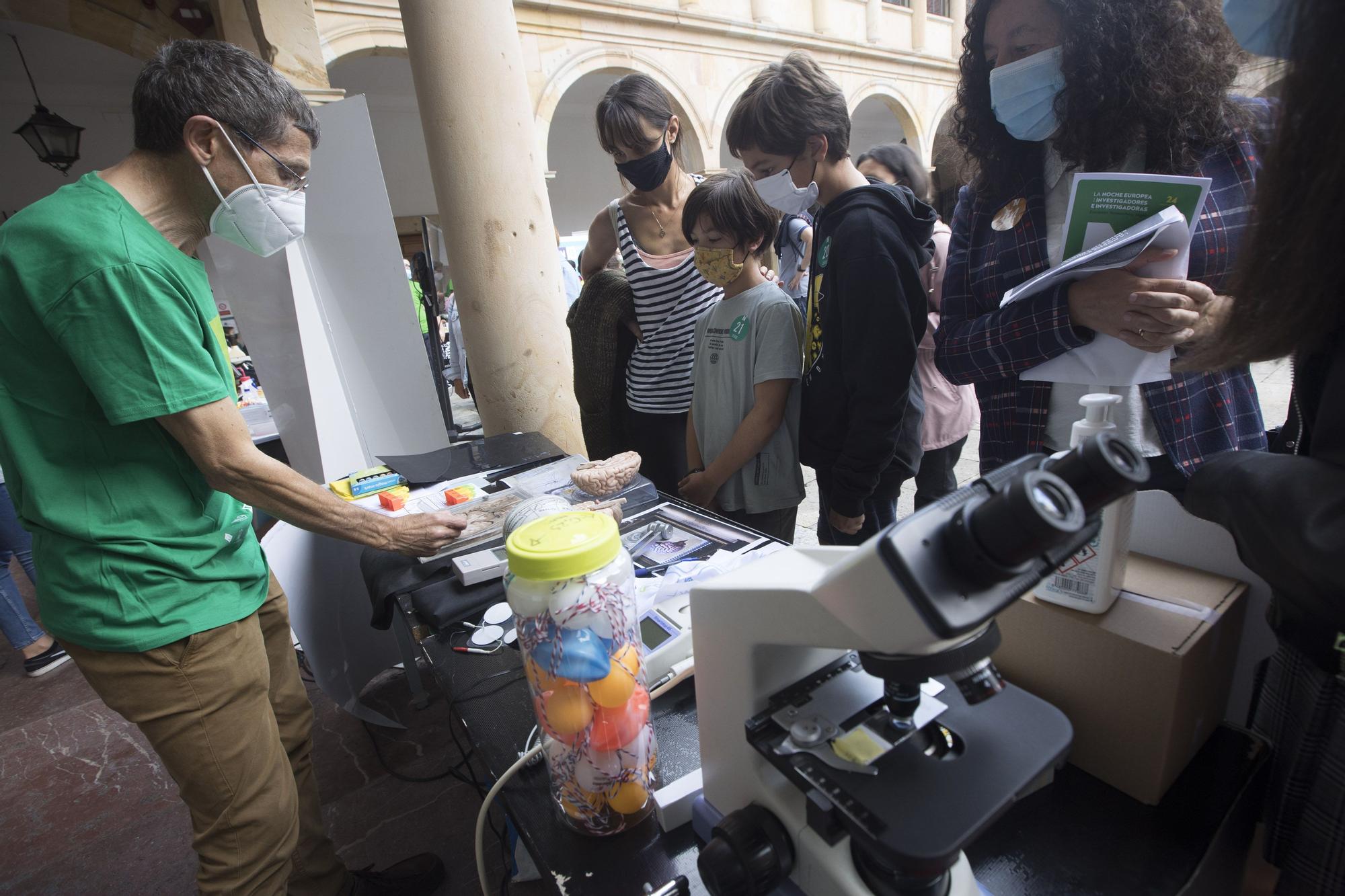 Así ha celebrado la Universidad de Oviedo la Noche europea de los investigadores